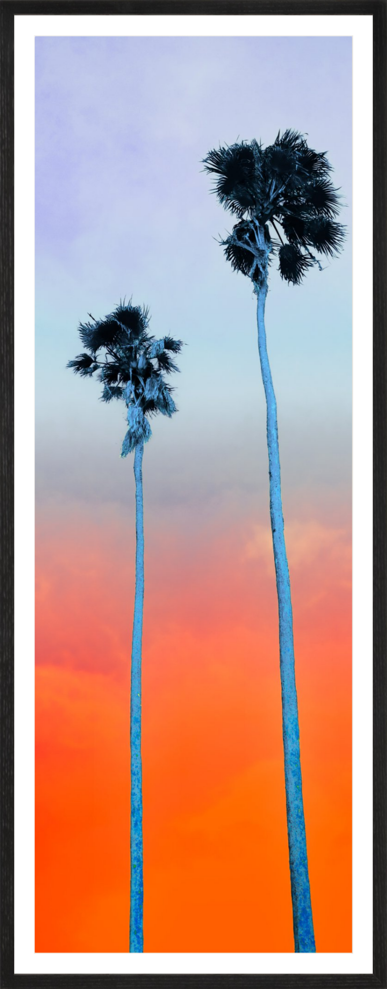 Palm Pair Orange