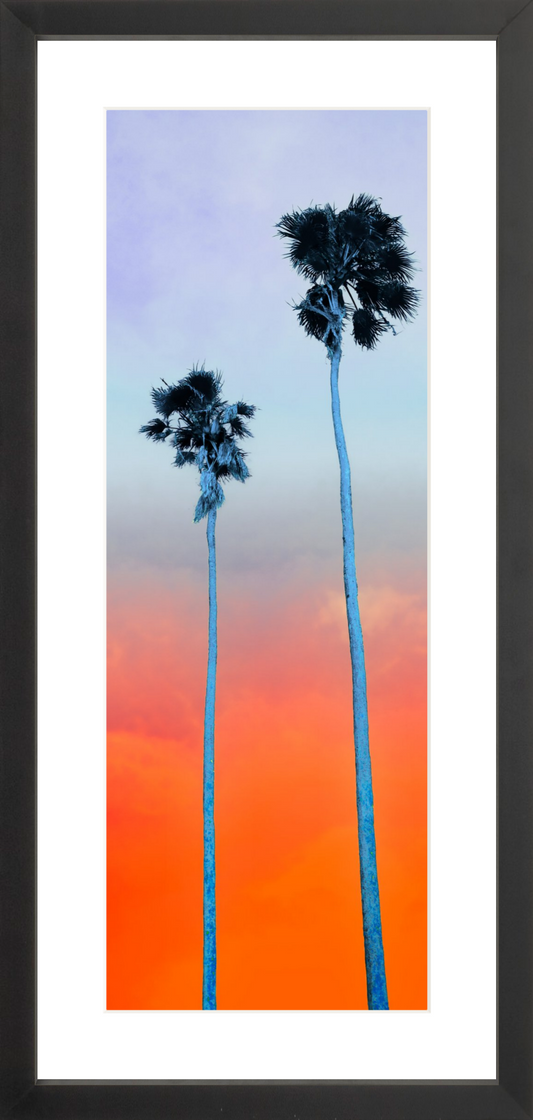 Palm Pair Orange