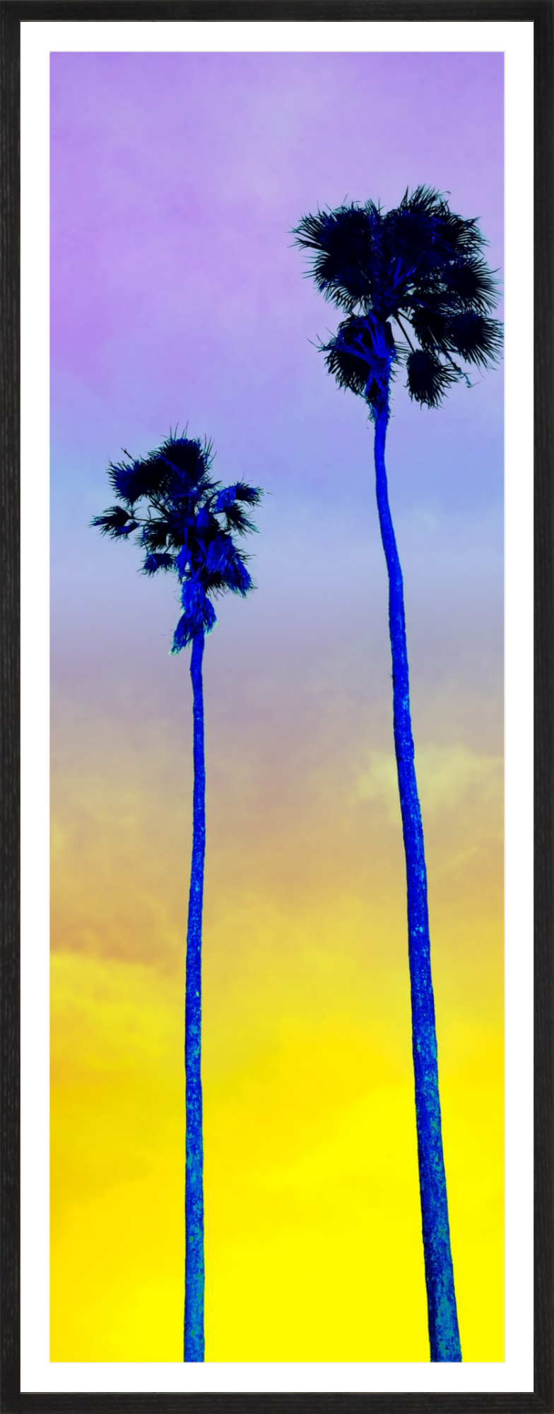 Palm Pair Yellow