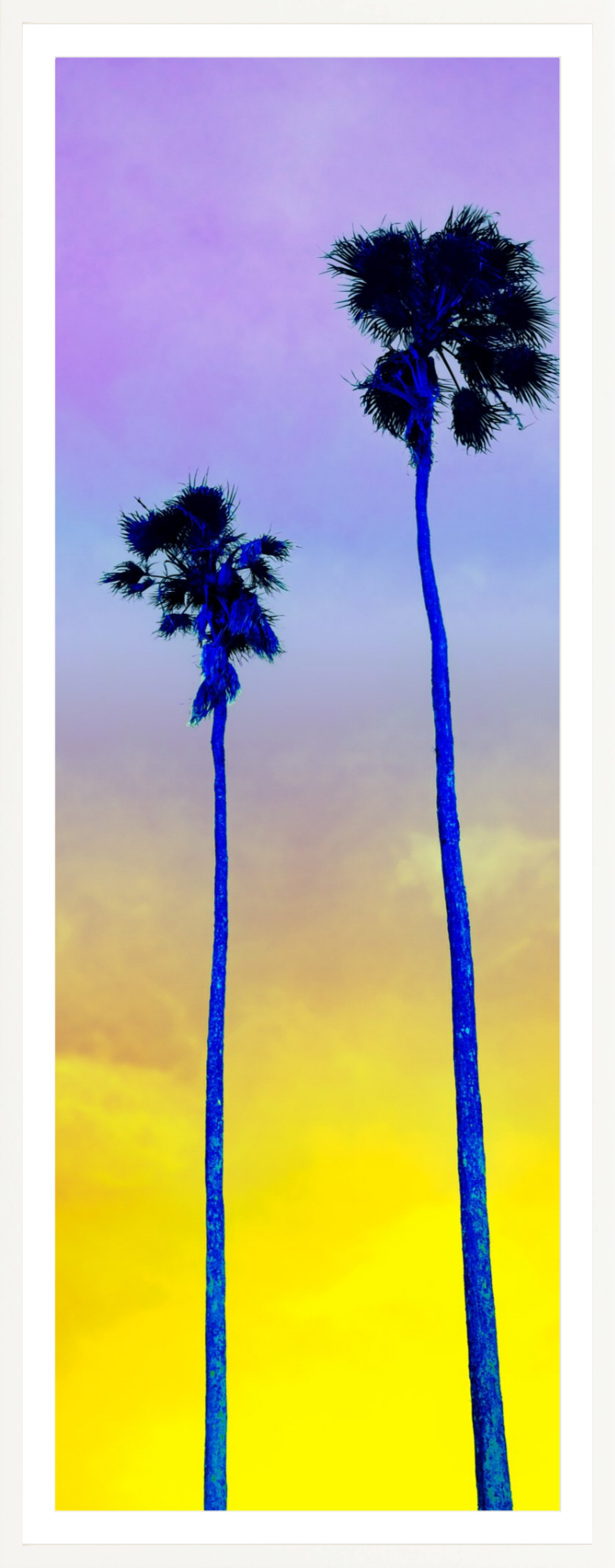 Palm Pair Yellow