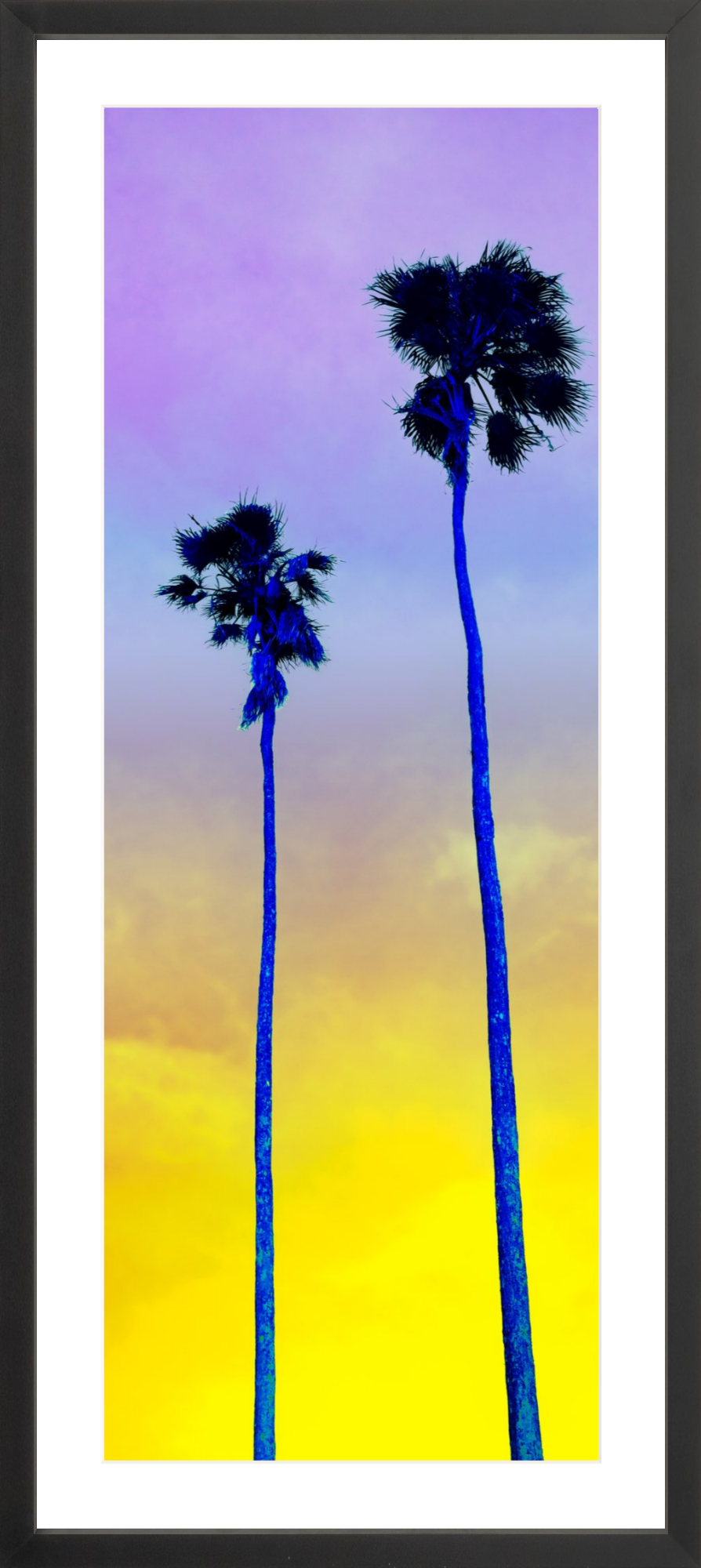 Palm Pair Yellow