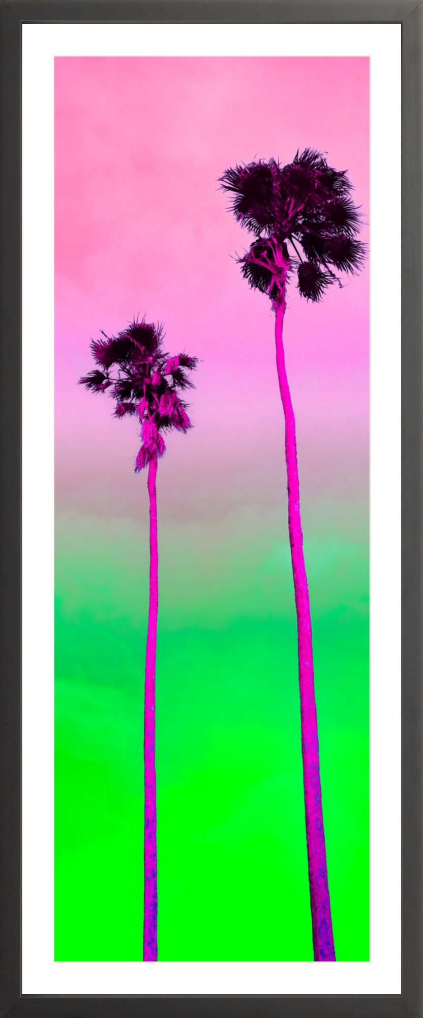 Palm Pair Green