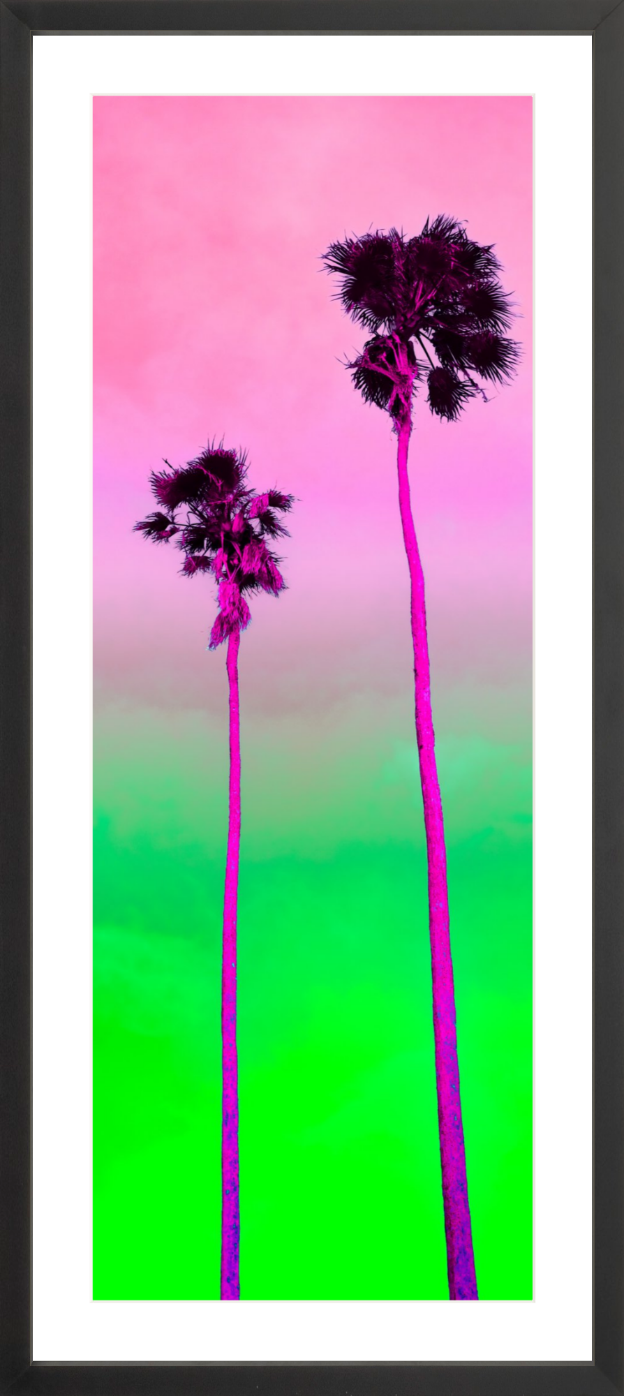 Palm Pair Green