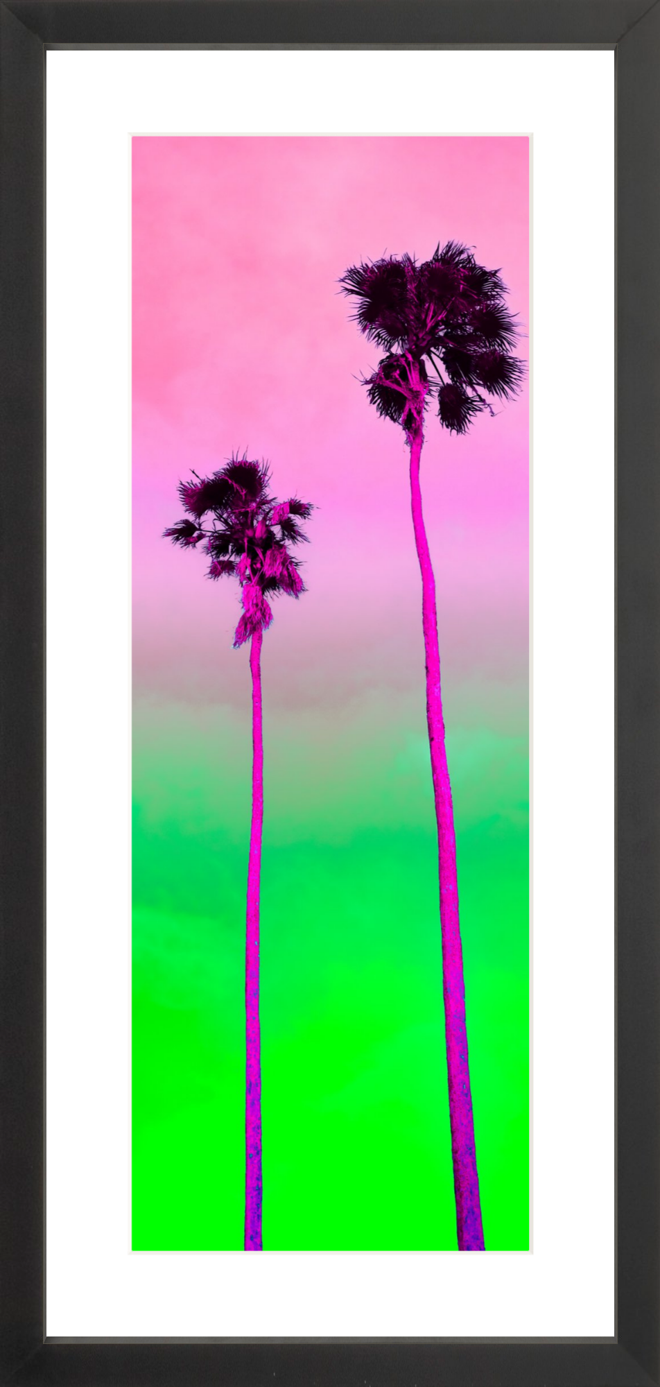 Palm Pair Green