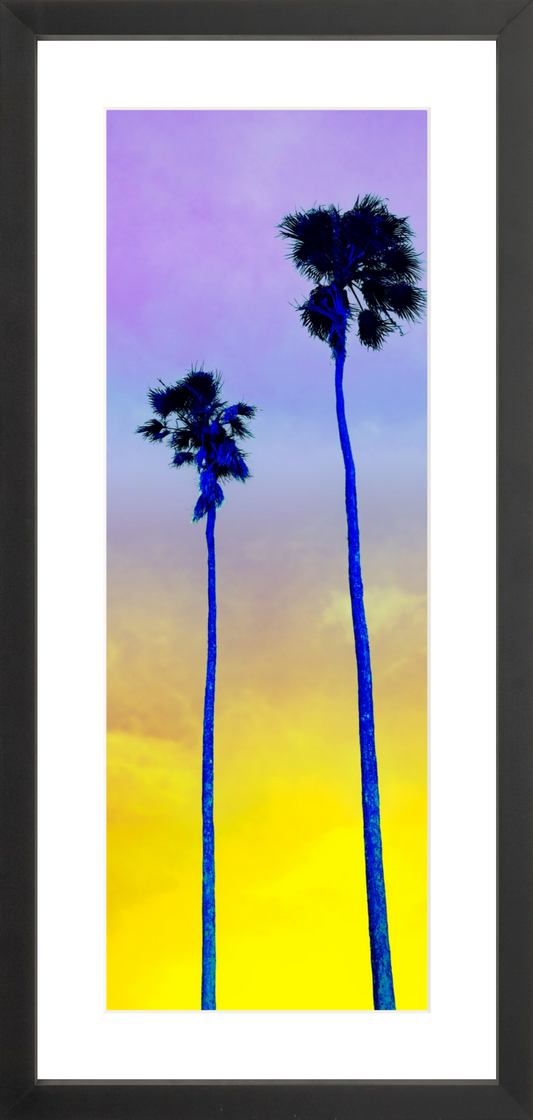 Palm Pair Yellow
