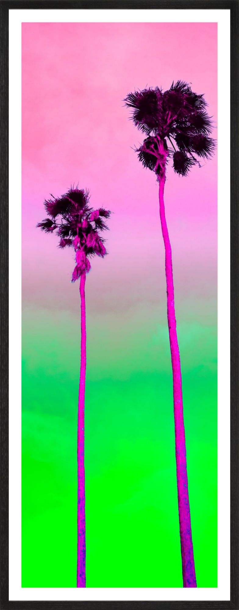 Palm Pair Green