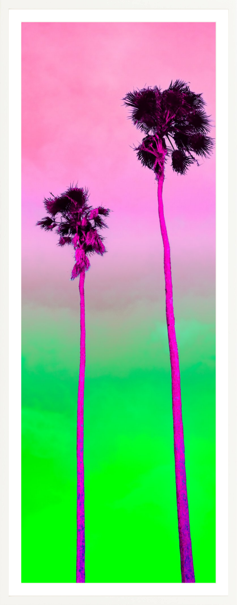Palm Pair Green